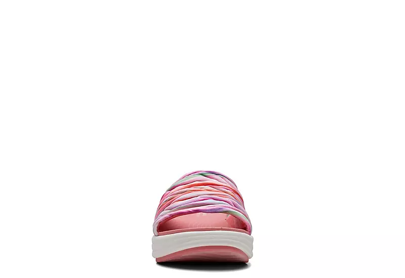 Clarks Womens Drift Petal Slide Sandal - Multicolor 5 Clarks Womens Drift Petal Slide Sandal - Multicolor - Image 3