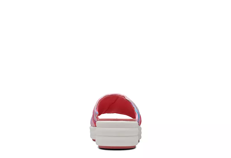 Clarks Womens Drift Petal Slide Sandal - Multicolor 7 Clarks Womens Drift Petal Slide Sandal - Multicolor - Image 5