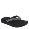 Skechers Womens Lotus Bae Flip Flop Sandal - Black -Fashion Feet Shop US 01 203260 00