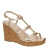 Michael By Michael Shannon Womens Natalia Wedge Sandal - Gold 1 Michael By Michael Shannon Womens Natalia Wedge Sandal - Gold -Fashion Feet Shop US 01 203300 00