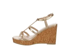 Michael By Michael Shannon Womens Natalia Wedge Sandal - Gold 12 Michael By Michael Shannon Womens Natalia Wedge Sandal - Gold -Fashion Feet Shop US 01 203300 03