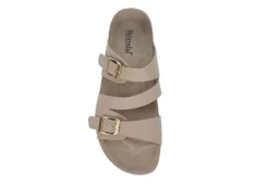 Bjorndal Womens Delaney Footbed Sandal - Taupe 14 Bjorndal Womens Delaney Footbed Sandal - Taupe -Fashion Feet Shop US 01 203312 05