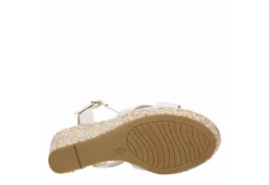 Michael By Michael Shannon Womens Luna Wedge Sandal - White 15 Michael By Michael Shannon Womens Luna Wedge Sandal - White -Fashion Feet Shop US 01 203329 06