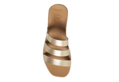 Reef Womens Stella Ruby Slide Sandal - Champagne -Fashion Feet Shop US 01 203344 02