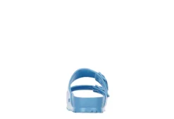 Birkenstock Womens Arizona Essentials Slide Sandal - Light Blue 13 Birkenstock Womens Arizona Essentials Slide Sandal - Light Blue -Fashion Feet Shop US 01 203369 04