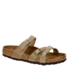 Birkenstock Womens France Footbed Sandal - Brown 2 Birkenstock Womens France Footbed Sandal - Brown -Fashion Feet Shop US 01 203375 00
