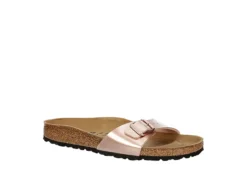 Birkenstock Womens Madrid Footbed Sandal - Rose Gold