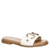 Michael By Michael Shannon Womens Jade Slide Sandal - White -Fashion Feet Shop US 01 203385 00