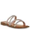 Madden Girl Womens Posh Slide Sandal - Tan -Fashion Feet Shop US 01 203400 00