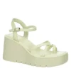 Madden Girl Womens Vaultt Wedge Sandal - Pale Green -Fashion Feet Shop US 01 203412 00