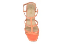 Michael By Michael Shannon Womens Natalia Wedge Sandal - Coral 14 Michael By Michael Shannon Womens Natalia Wedge Sandal - Coral -Fashion Feet Shop US 01 203419 05