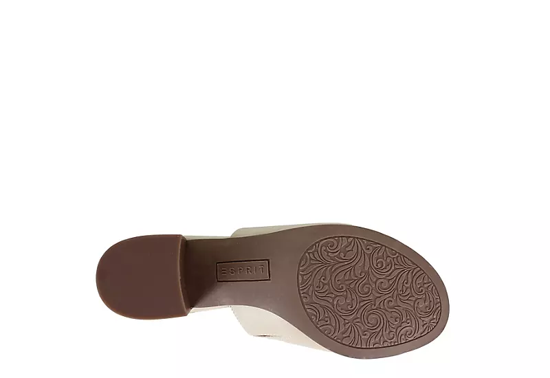 Esprit Womens Tayce Slide Sandal - Ivory 8 Esprit Womens Tayce Slide Sandal - Ivory - Image 6