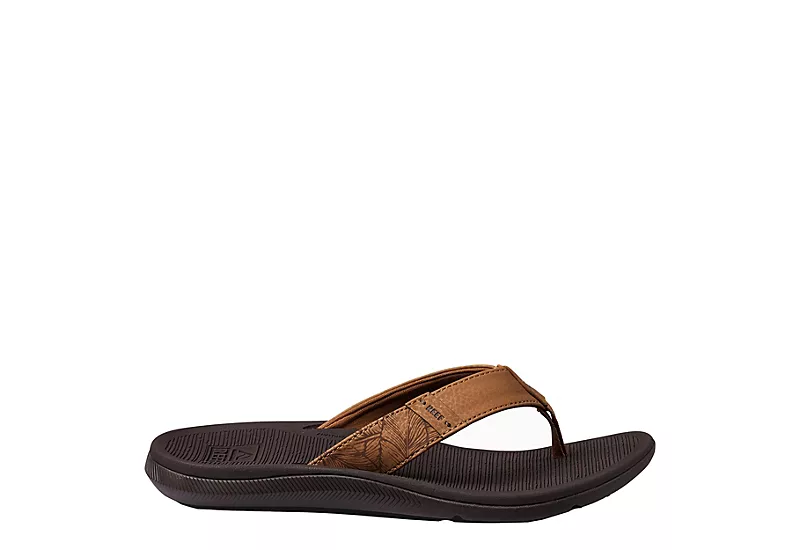 Reef Womens Santa Ana Flip Flop Sandal - Brown 4 Reef Womens Santa Ana Flip Flop Sandal - Brown - Image 2
