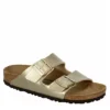 Birkenstock Womens Arizona Footbed Sandal - Gold -Fashion Feet Shop US 01 250092 00