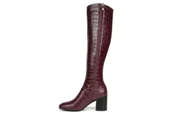 Franco Sarto Womens Tribute Wide Calf Tall Boot - Dark Purple 12 Franco Sarto Womens Tribute Wide Calf Tall Boot - Dark Purple -Fashion Feet Shop US 01 300549 03