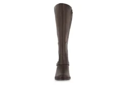 Easy Street Womens Jewel Wide Calf Tall Boot - Brown 11 Easy Street Womens Jewel Wide Calf Tall Boot - Brown -Fashion Feet Shop US 01 300662 02