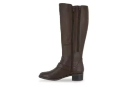 Easy Street Womens Jewel Wide Calf Tall Boot - Brown 12 Easy Street Womens Jewel Wide Calf Tall Boot - Brown -Fashion Feet Shop US 01 300662 03