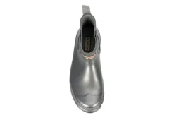 Hunter Boots Llc Womens Original Chelsea Cosmic Rain Boot - Silver -Fashion Feet Shop US 01 302434 05