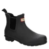 Hunter Boots Llc Womens Original Chelsea Rain Boot - Black -Fashion Feet Shop US 01 302437 00