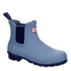 Hunter Boots Llc Womens Original Chelsea Rain Boot - Blue -Fashion Feet Shop US 01 302439 00
