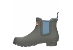 Hunter Boots Llc Womens Original Chelsea Rain Boot - Grey -Fashion Feet Shop US 01 302440 03