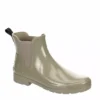 Hunter Boots Llc Womens Original Refined Chelsea Gloss Rain Boot - Taupe -Fashion Feet Shop US 01 302442 00