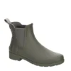 Hunter Boots Llc Womens Original Refined Chelsea Rain Boot - Grey 1 Hunter Boots Llc Womens Original Refined Chelsea Rain Boot - Grey -Fashion Feet Shop US 01 302443 00