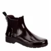 Hunter Boots Llc Womens Original Refined Chelsea Gloss Rain Boot - Wine -Fashion Feet Shop US 01 302444 00