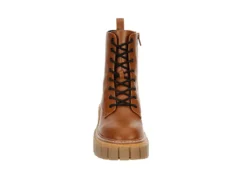 Madden Girl Womens Philly Lace Up Boot - Cognac -Fashion Feet Shop US 01 302638 02