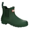Hunter Boots Llc Womens Original Chelsea Rain Boot - Dark Green -Fashion Feet Shop US 01 302665 00