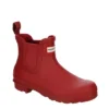 Hunter Boots Llc Womens Original Chelsea Rain Boot - Red 2 Hunter Boots Llc Womens Original Chelsea Rain Boot - Red -Fashion Feet Shop US 01 302666 00