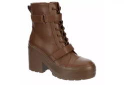 Limelight Womens Jazzie Lace Up Boot - Cognac