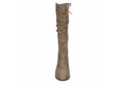 Xappeal Womens Cheyenne Wide Calf Tall Boot - Taupe -Fashion Feet Shop US 01 302742 02
