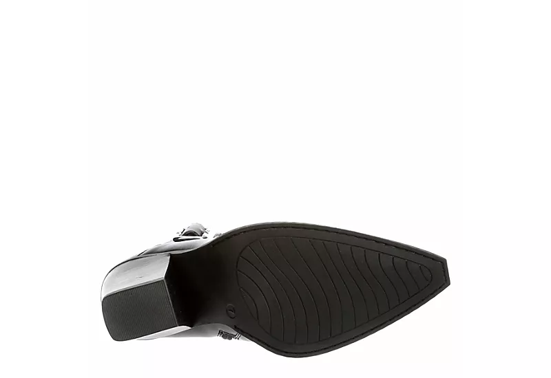 Michael By Michael Shannon Womens Dottie Western Boot - Black 9 Michael By Michael Shannon Womens Dottie Western Boot - Black - Image 7