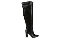 Michael By Michael Shannon Womens Camille Over The Knee Boot - Black -Fashion Feet Shop US 01 302763 01