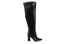 Michael By Michael Shannon Womens Camille Wide Calf Over The Knee Boot - Black -Fashion Feet Shop US 01 302764 01