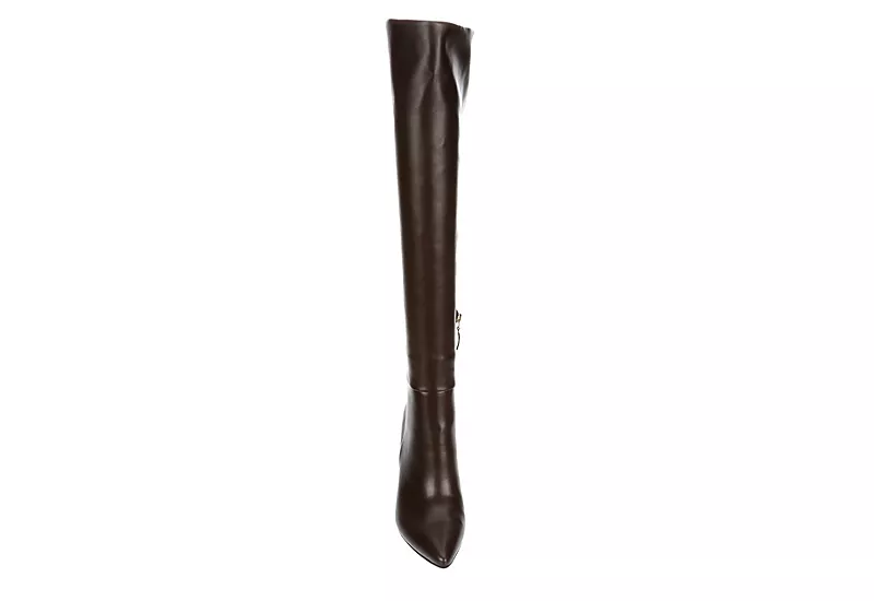 Michael By Michael Shannon Womens Camille Wide Calf Over The Knee Boot - Espresso 5 Michael By Michael Shannon Womens Camille Wide Calf Over The Knee Boot - Espresso - Image 3