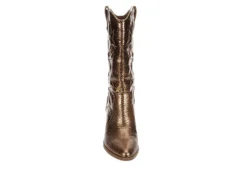 Michael By Michael Shannon Womens Faith Western Boot - Bronze 11 Michael By Michael Shannon Womens Faith Western Boot - Bronze -Fashion Feet Shop US 01 302798 02