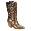 Michael By Michael Shannon Womens Faith Wide Calf Western Boot - Bronze 1 Michael By Michael Shannon Womens Faith Wide Calf Western Boot - Bronze -Fashion Feet Shop US 01 302814 00
