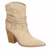 Michael By Michael Shannon Womens Dottie Western Boot - Beige -Fashion Feet Shop US 01 302820 00