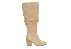 Michael By Michael Shannon Womens Millie Tall Boot - Tan -Fashion Feet Shop US 01 302841 01