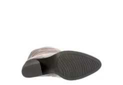 Michael By Michael Shannon Womens Millie Wide Calf Tall Boot - Grey -Fashion Feet Shop US 01 302844 06