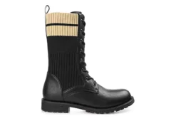 Journee Collection Womens Melei Lace Up Boot - Black -Fashion Feet Shop US 01 303339 01