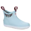 Xtratuf Womens 6 Salmon Sisters Ankle Deck Boot - Light Blue -Fashion Feet Shop US 01 303463 00