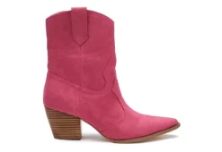 Coconuts Womens Bambi Western Boot - Bright Pink -Fashion Feet Shop US 01 303496 01