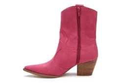 Coconuts Womens Bambi Western Boot - Bright Pink -Fashion Feet Shop US 01 303496 03