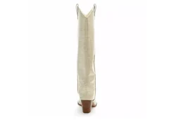 Coconuts Womens Jax Tall Western Boot - Ivory -Fashion Feet Shop US 01 303524 04