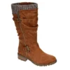 Xappeal Womens Chelsey Tall Boot - Brown -Fashion Feet Shop US 01 340005 00