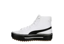 Puma Womens Kaia High Top Platform Sneaker - White -Fashion Feet Shop US 01 400673 03