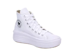 Converse Womens Chuck Taylor All Star Move High Top Sneaker - White